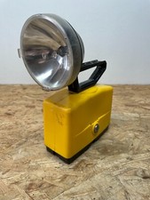 Baustellenlampe Handleuchte Warnlampe gelb - ohne Akkus