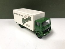 Gebrauchter Praline Mercedes Benz Wernesgruner Pils LKW Truck Maßstab 1:87
