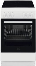 AEG CCB50090BW Slim Standherd 50 cm Glaskeramik-Kochfeld 60 L weiß