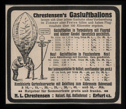 Alte werbung 1910 - alte,