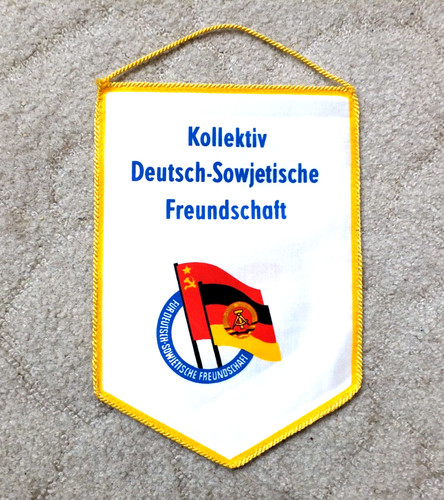 Original ddr wimpel kollektiv - ddr,