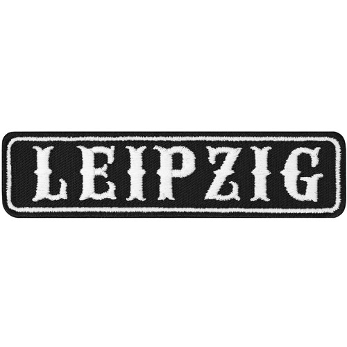 Leipzig aufnäher biker patch - leipzig,