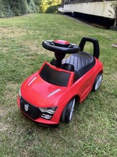 Rutschauto für Kinder, Lauflernhilfe, Rutscherfahrzeug ROT