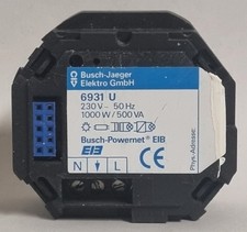 Busch-Jaeger 6931 U EIB KNX Powernet UP Schaltaktor/-sensor 1fach 6931U