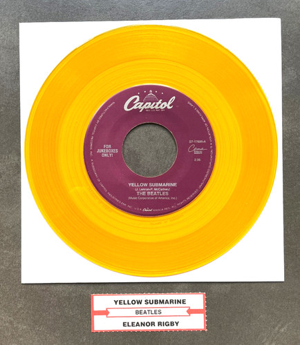 The beatles yellow - 7",