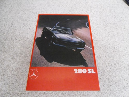 Mercedes 280sl prospekt - 280sl,