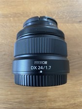 Nikon NIKKOR Z DX 24mm f1,7 inkl. B+W  Clear Nano neuwertig gebraucht 