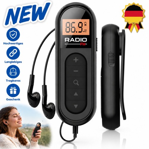 Tragbares radio mini - tragbares, fm-radio