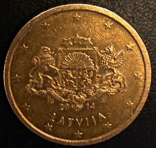 Latvija lettland eurocent - lettland,