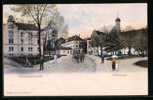 Schussenried schlosshof mit - schlosshof,