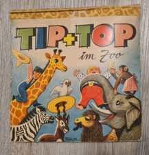 TIP+TOP im Zoo 1961 vom Carlsen Verlag Pop-Up Buch Kubasta Artia Prag