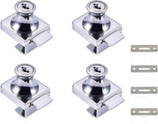 Vitrinenschloß, 4 Stück