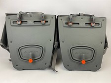 VAUDE Aqua Back Plus Fahrradtaschen Set 2x Hinterradtasche schwarz grau