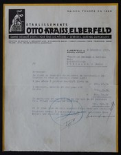 Billhead Rechnung ELBERFELD