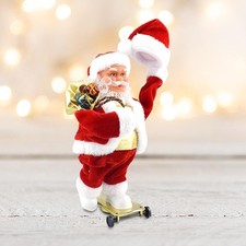 Tanzende und singende Musik, Weihnachtsmann, elektrisches