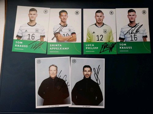 Dfb autogrammkarten 21 - dfb,