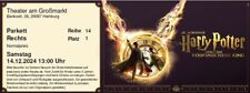2 Harry Potter Musical Tickets