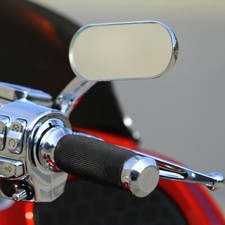 Motorrad Mini Oval Spiegel