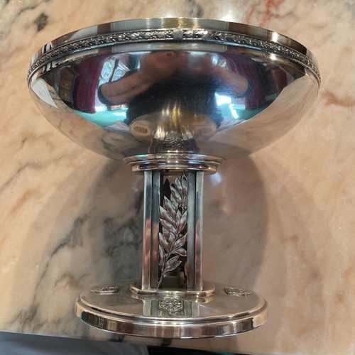 Wmf schale mit - fuß, chrom
