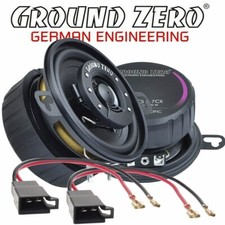 Ground Zero  8,7cm Lautsprecher für VW Golf II Armaturenbrett 1983-1992