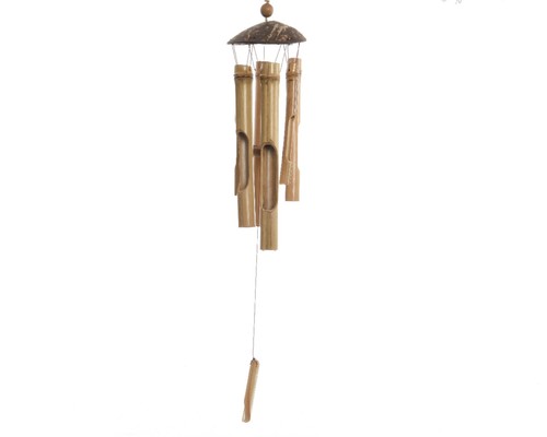 Windspiel 10x63cm bambus - windspiel, kokos