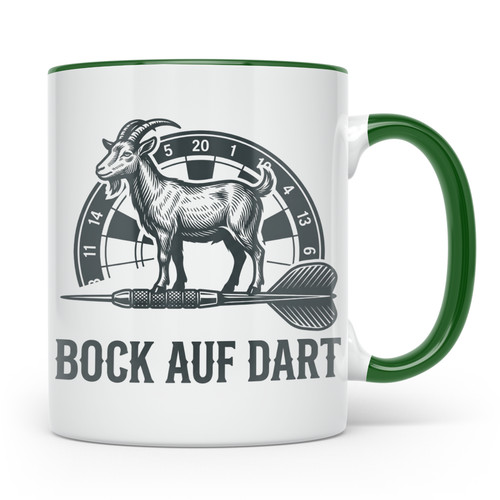 Dart tasse bock auf - tasse,