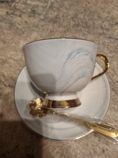 XUDREZ Porzellan Teetassen Set