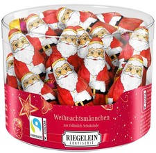 23 Riegelein Weihnachtsmänner