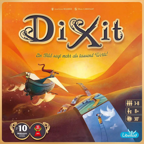 Dixit familienspiel für 3 8 - dixit, 3-8