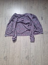 Sweatshirt Jacke Lila Größe
