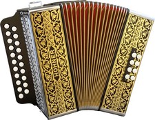 Hohner pokerwork melodeon - hohner,