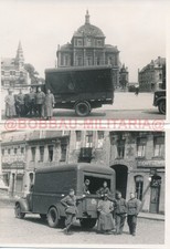 H543 Fotos Belgien Saint-Ghislain Juni 1940 Wehrmacht LKW Fahrzeuge Kennung