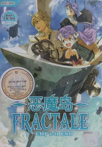 Dvd anime fractale chapter - dvd,