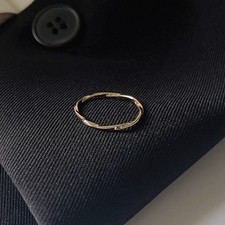 Legierung Ring stilvoll Gold