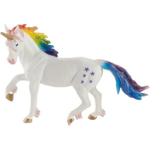 Einhorn figur weiß regenbogen - einhorn,