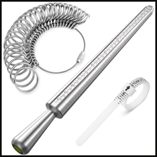 Ringgrößenmesser set metall - ringgrößenmesser,