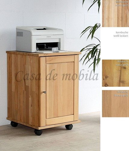 Massivholz rollcontainer - massivholz,