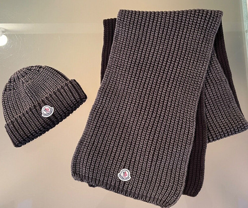 Moncler schal und mütze - schal,