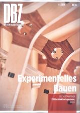 DBZ Deutsche BauZeitschrift 11│2024: Experimentelles Bauen  ++ wie neu +++