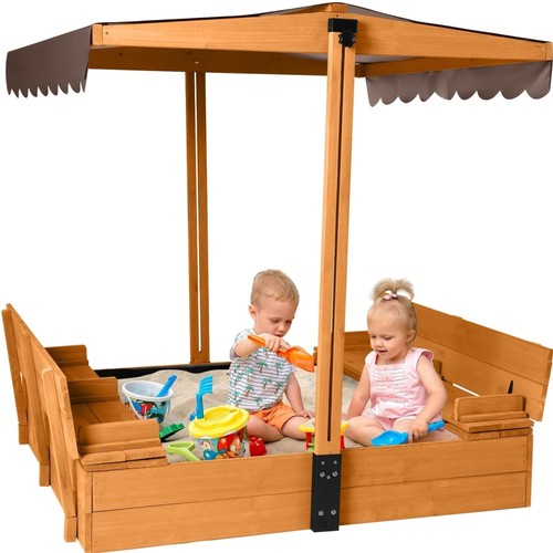 Kinder sandkasten mit - kinder,
