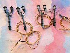 4 Parkleuchten Lampen Leuchten Artikel 6473 und andere Spur N Viessmann