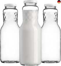 KADAX Milchflaschen 1L mit