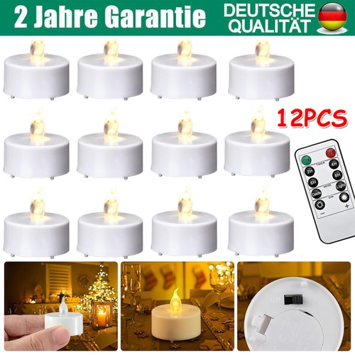 12er led teelichter - led,