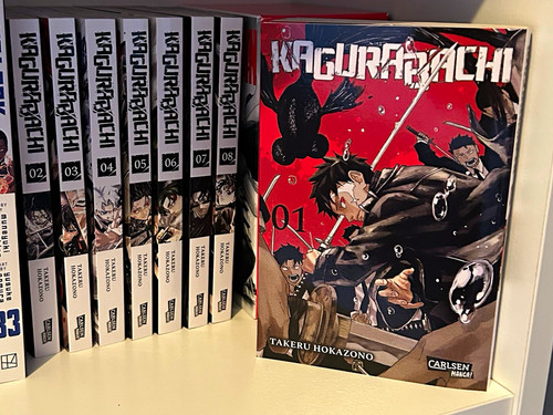 Carlsen manga kagurabachi - carlsen,