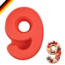 Silikon Kuchenform Zahl 9