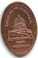 Quetschmünze Nr. 21 Porta