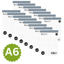 15 x Notizblöcke Notizblock Schreibblock Block kariert 48 Bl. 60g/m² DIN A6