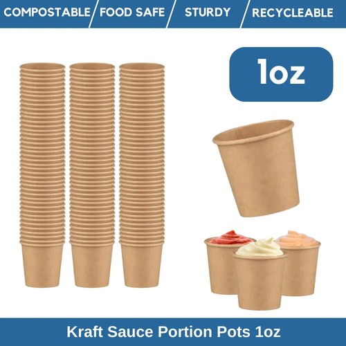Kraftpapier portion töpfe - portion,