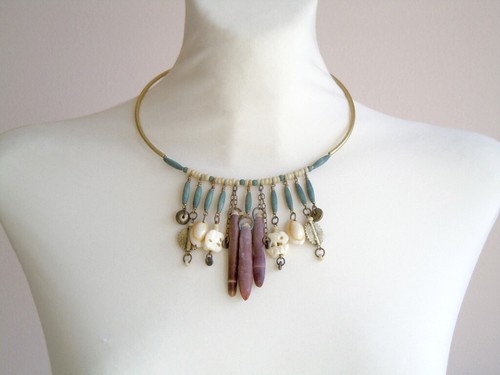 Halsreif kette collier - collier, viele