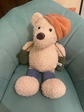 Nici Philipp Teddybär weich kuschelig Plüsch Beanie Spielzeug trägt Mütze Handschuhe 21 Zoll